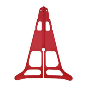 Cono 3D para señalización – Rojo Común (no flúo) sin reflectivo